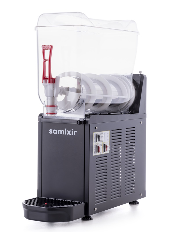 SAMİXİR Slush 12.B Ice Slush Meyve Suyu Dispenseri, 12 lt, Siyah